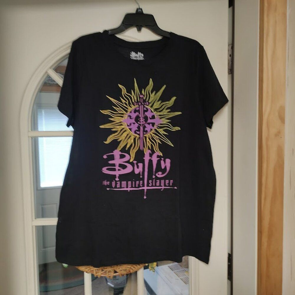 New Buffy The Vampire Slayer Torrid Black Shirt Size Women's 1X 14/16